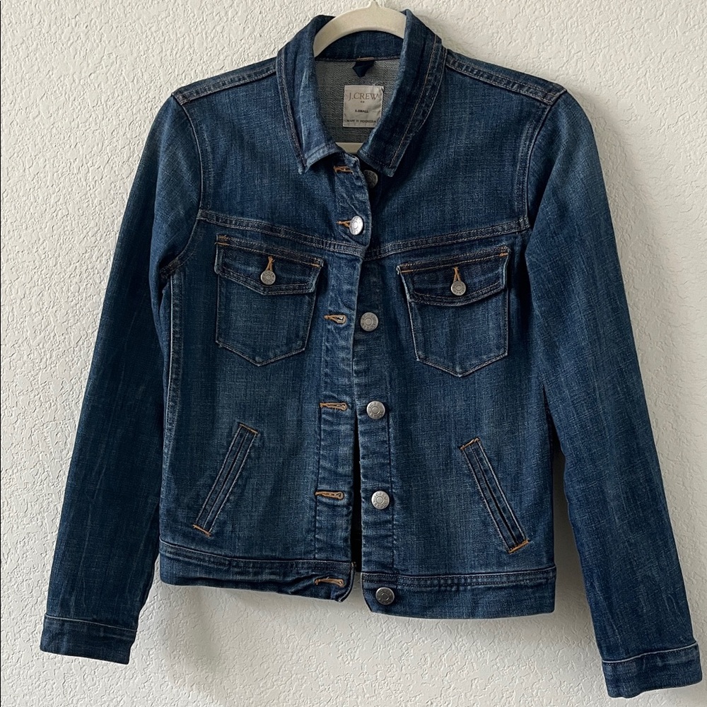 J. Crew Indigo Denim Jacket